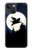 S3289 Flying Pig Full Moon Night Case For iPhone 14