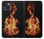 S3379 Fire Frame Case For iPhone 14