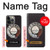 S0059 Retro Rotary Phone Dial On Case For iPhone 14 Pro