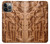 S1307 Fish Wood Carving Graphic Printed Case For iPhone 14 Pro