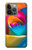 S1671 Rainbow Colorful Rose Case For iPhone 14 Pro