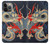 S2073 Japan Dragon Art Case For iPhone 14 Pro