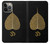 S2331 Gold Leaf Buddhist Om Symbol Case For iPhone 14 Pro