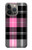 S3091 Pink Plaid Pattern Case For iPhone 14 Pro