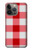 S3535 Red Gingham Case For iPhone 14 Pro