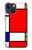 S0157 Composition Red Blue Yellow Case For iPhone 14 Plus