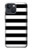 S1596 Black and White Striped Case For iPhone 14 Plus