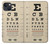 S2502 Eye Exam Chart Decorative Decoupage Poster Case For iPhone 14 Plus