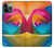 S1671 Rainbow Colorful Rose Case For iPhone 14 Pro Max