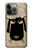 S2826 Cute Cartoon Unsleep Black Sheep Case For iPhone 14 Pro Max