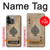 S2928 Vintage Spades Ace Card Case For iPhone 14 Pro Max