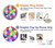 S3292 Colourful Disco Star Case For iPhone 14 Pro Max