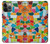 S3391 Abstract Art Mosaic Tiles Graphic Case For iPhone 14 Pro Max