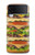 S0790 Hamburger Case For Samsung Galaxy Z Flip 4