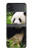 S1073 Panda Enjoy Eating Case For Samsung Galaxy Z Flip 4