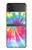 S1697 Tie Dye Colorful Graphic Printed Case For Samsung Galaxy Z Flip 4