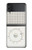S1857 Retro Transistor Radio Case For Samsung Galaxy Z Flip 4
