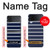 S2767 Navy White Striped Case For Samsung Galaxy Z Flip 4