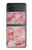 S2843 Pink Marble Texture Case For Samsung Galaxy Z Flip 4