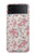 S3095 Vintage Rose Pattern Case For Samsung Galaxy Z Flip 4