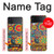 S3272 Colorful Pattern Case For Samsung Galaxy Z Flip 4