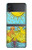 S3435 Tarot Card Moon Case For Samsung Galaxy Z Flip 4