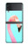 S3708 Pink Flamingo Case For Samsung Galaxy Z Flip 4