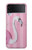 S3805 Flamingo Pink Pastel Case For Samsung Galaxy Z Flip 4