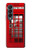 S0058 British Red Telephone Box Case For Samsung Galaxy Z Fold 4