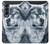 S0123 Grim White Wolf Case For Samsung Galaxy Z Fold 4