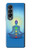 S2295 Bhuddha Aura Chakra Balancing Healing Case For Samsung Galaxy Z Fold 4