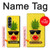 S2443 Funny Pineapple Sunglasses Kiss Case For Samsung Galaxy Z Fold 4