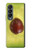 S2552 Avocado Fruit Case For Samsung Galaxy Z Fold 4