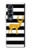 S2794 Black and White Striped Deer Gold Sparkles Case For Samsung Galaxy Z Fold 4