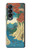 S3348 Utagawa Hiroshige The Monkey Bridge Case For Samsung Galaxy Z Fold 4