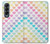 S3499 Colorful Heart Pattern Case For Samsung Galaxy Z Fold 4