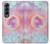 S3709 Pink Galaxy Case For Samsung Galaxy Z Fold 4 S3709 Pink Galaxy Case For Samsung Galaxy Z Fold 4