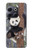 S3793 Cute Baby Panda Snow Painting Case For OnePlus 10T