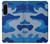 S2958 Army Blue Camo Camouflage Case For Sony Xperia 5 IV