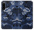 S2959 Navy Blue Camo Camouflage Case For Sony Xperia 5 IV