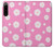 S3500 Pink Floral Pattern Case For Sony Xperia 5 IV