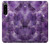 S3713 Purple Quartz Amethyst Graphic Printed Case For Sony Xperia 5 IV
