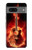 S0415 Fire Guitar Burn Case For Google Pixel 7
