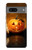 S1083 Pumpkin Spider Candles Halloween Case For Google Pixel 7