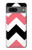 S1849 Pink Black Chevron Zigzag Case For Google Pixel 7