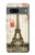 S2108 Eiffel Tower Paris Postcard Case For Google Pixel 7