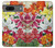 S3205 Retro Art Flowers Case For Google Pixel 7