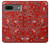 S3354 Red Classic Bandana Case For Google Pixel 7