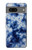 S3439 Fabric Indigo Tie Dye Case For Google Pixel 7