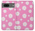 S3500 Pink Floral Pattern Case For Google Pixel 7